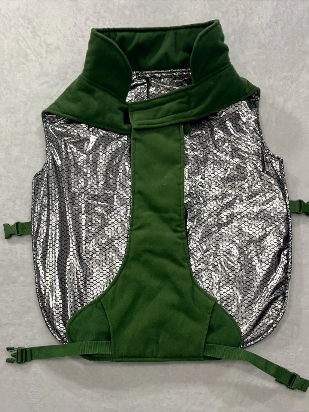 NWT Youly The Explorer Green Insulated Dog Coat Jacket XXXL